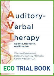 Auditory-Verbal Therapy Science, Research and Practice