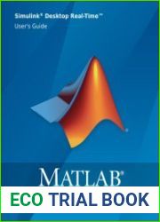 MATLAB Simulink Desktop Real-Time User’s Guide (R2021a)