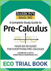 Barron|s Math 360 A Complete Study Guide to Pre-Calculus with Online Practice