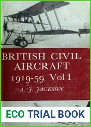 British Civil Aircraft 1919-59 vol.1
