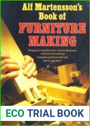 Alf Martensson|s Book of Furniture Making