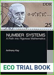 Number Systems A Path into Rigorous Mathematics - BOOKS - SCIENCE AND STUDY