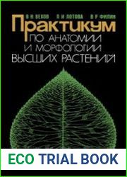 Практикум по анатомии и морфологии высших растений. Вегетативные органы