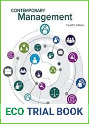 Contemporary Management, 12th Edition