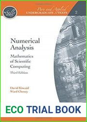 Numerical Analysis Mathematics of Scientific Computing