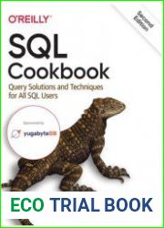 SQL Cookbook Query Solutions and Techniques for All SQL Users, 2nd Edition