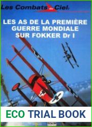Les As de la Premiere Guerre Mondiale sur Fokker Dr I (Les Combats du Ciel 57)