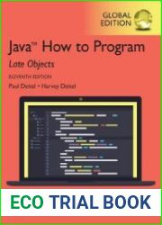 Java How to Program, Late Objects, Global Edition, 11th Edition