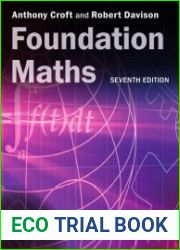 Foundation Maths, 7th Edition