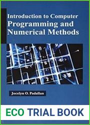 Introduction to Computer Programming and Numerical Methods