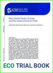 Main Battle Tanks, Europe and the Implications for Italy