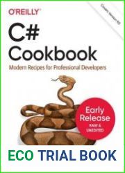 C# Cookbook (Early Release)