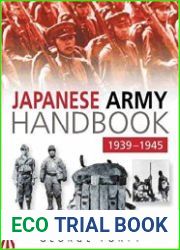 The Japanese Army Handbook 1939-1945