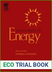 Encyclopedia of Energy Volume 1-6