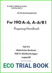 Fw 190 A-6, A-6R1. Flugzeug-Handbuch. Elektrisches Bordnetz