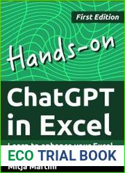 Hands-on ChatGPT in Excel Enhance Your Excel Workbooks with ChatGPT