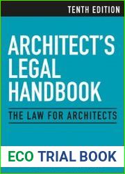 Architect|s Legal Handbook The Law for Architects, 10th edition