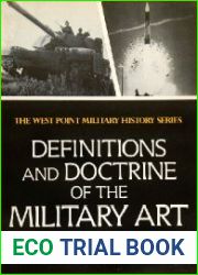 Definitions and Doctrine of the Military Art Past and Present