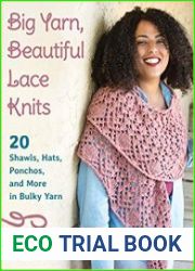 Big Yarn, Beautiful Lace Knits 20 Shawls, Hats, Ponchos, and More in Bulky Yarn