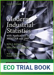Modern Industrial Statistics With Applications in R, MINITAB, and JMP (Statistics in Practice), 3rd Edition