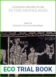 A Cultural History of Law in the Middle Ages