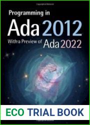 Programming in Ada 2012 with a Preview of Ada 2022