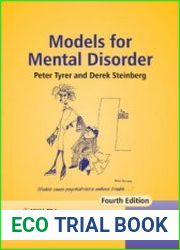 Models for mental disorder conceptual models in psychiatry