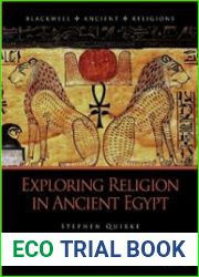 Exploring Religion in Ancient Egypt