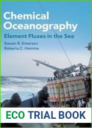 Chemical Oceanography Element Fluxes in the Sea