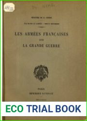 Les armees francaises dans la Grande guerre