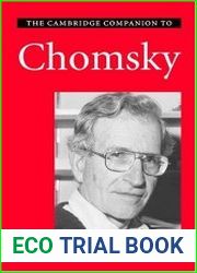 The Cambridge Companion to Chomsky