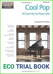 Cool Pop 8 Chart Hits Arranged for Intermediate Piano Solo