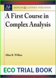 A First Course in Complex Analysis