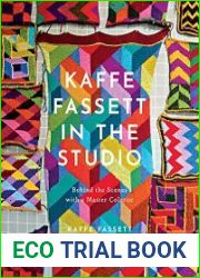Kaffe Fassett in the Studio Behind the Scenes with a Master Colorist