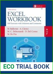 Excel Workbook 160 Exercises with Solutions and Comments