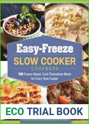 Easy-Freeze Slow Cooker Cookbook