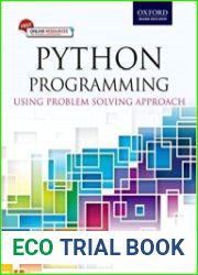 Python Programming Using Problem Solving Approach