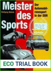 Meister des Sports Der Automobilrennsport in der DDR