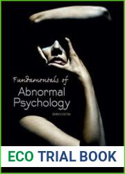Fundamentals of Abnormal Psychology
