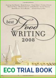 Best Food Writing 2008