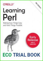 Learning Perl, 8th Edition (Early Release)