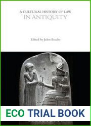 A Cultural History of Law in Antiquity