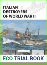 Italian Destroyers of World War II (Osprey New Vanguard 292)