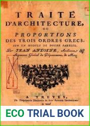 Traite d|architecture, ou proportions des trois ortres gregs