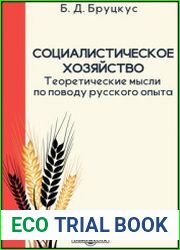 Социалистическое хозяйство. Теоретические мысли по поводу русского опыта