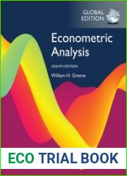 Econometric Analysis Global Edition, 8th Edition