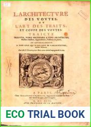 L’architecture des voutes ou kl’art des traits, et coupe des voutes