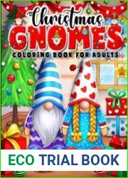 Christmas Gnomes Coloring Book for Adults