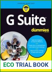 G Suite For Dummies
