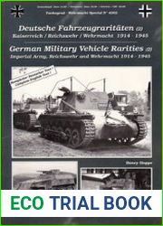 German Military Vehicle Rarities (2) Imperial Army, Reichswer and Wehrmaht 1914-1945 (Tankograd 4002)